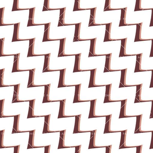 A seamless pattern with diagonal steps in orange and dark red on a white background.