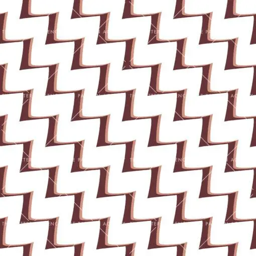 A seamless pattern with diagonal steps in orange and dark red on a white background.