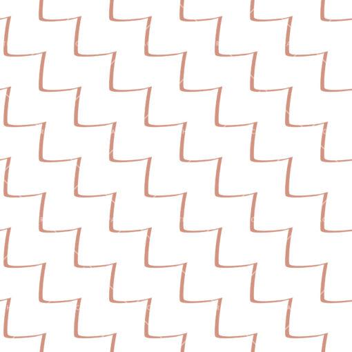 A seamless pattern with diagonal steps in orange on a white background.