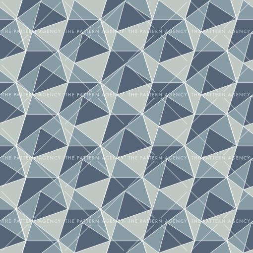 This is a seamless geometric pattern of triangles. The triangles are of different sizes and shapes and are arranged in a way that creates a repeating pattern. They are placed at an angle and overlap slightly, giving the pattern a dynamic feel.