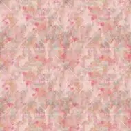 A seamless pattern with pink and orange abstract shapes on a light pink background. The shapes are detailed and organic, with soft curves and fine lines. They are placed randomly on the fabric, but still create a sense of context and unity. The color range is limited to pink, orange and light pink, which gives a modern and playful look.